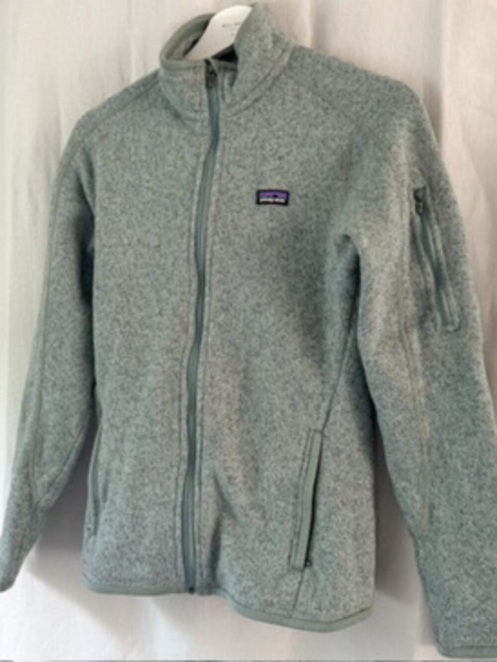 Patagonia Better Sweater Full Zip Fleece Jacket Women’s Small Sage Green